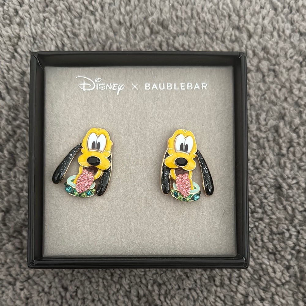 Disney x BaubleBar Pluto Earrings